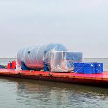 Hacklin Logistics arranged delivery of a large tank from China - project cargo forwarding