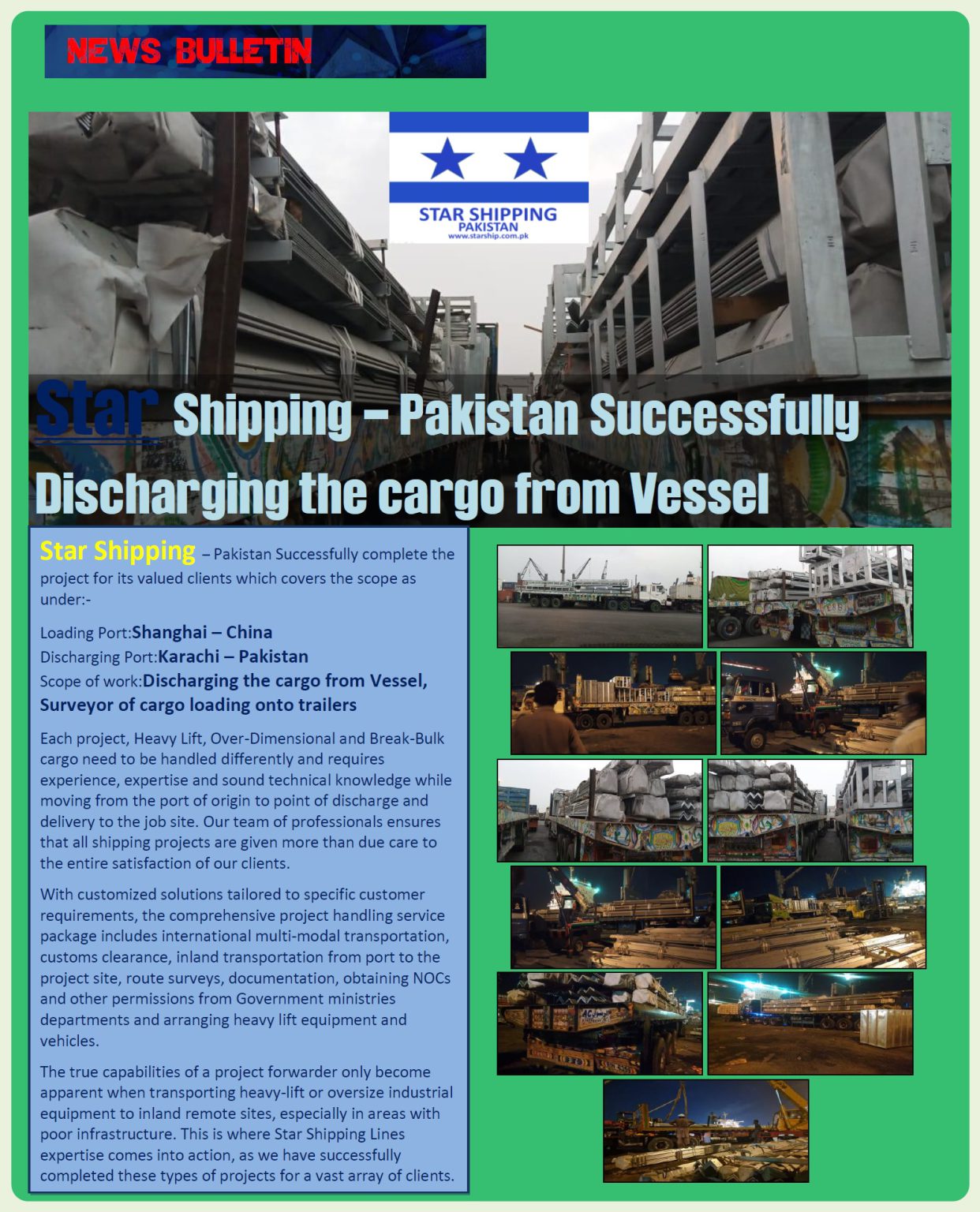 Star Shipping (Pvt) Limited – The Heavy Lift Group